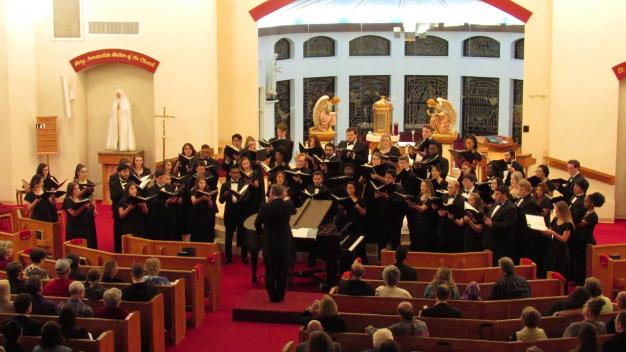 SFA A Cappella Choir - Cantico delle creature - Petr Eben