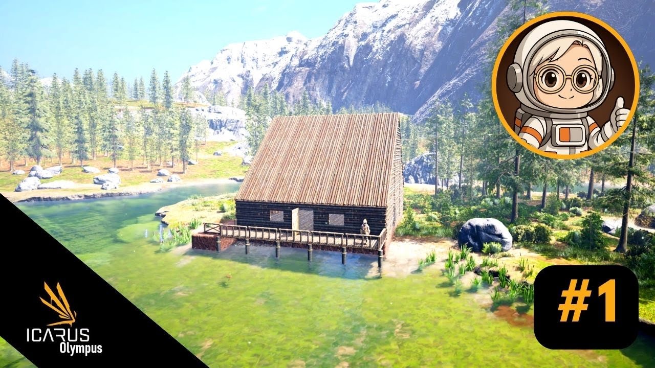 🏕️ ICARUS | &Eacute;pisode 1 : Nouveau d&eacute;part, ressources & premiers abris (S&eacute;rie Olympus)