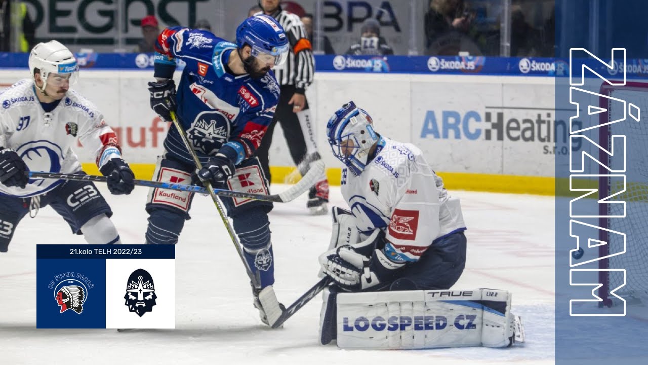 HC Škoda Plzeň - Rytíři Kladno | ZÁZNAM, 21.kolo TELH 2022/23, 21.11.2022