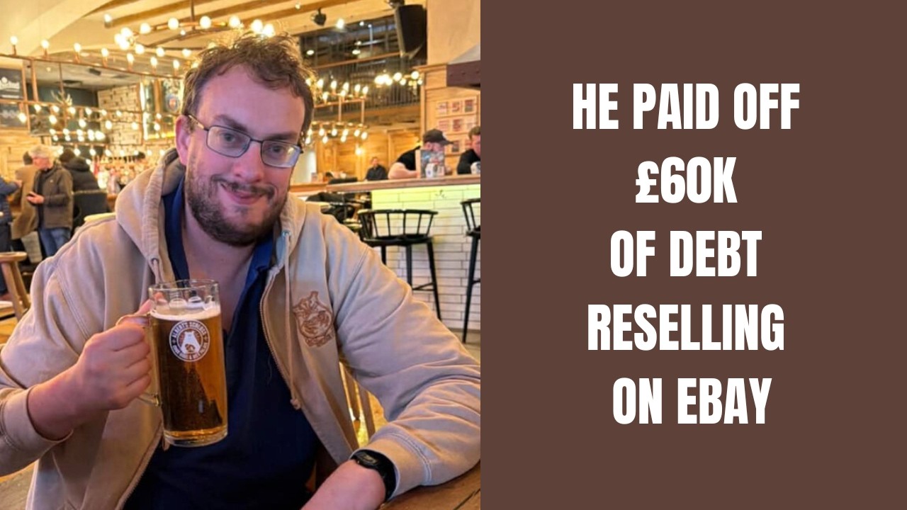 This ebay seller cleared £60k worth of debt as a part time reseller!!
