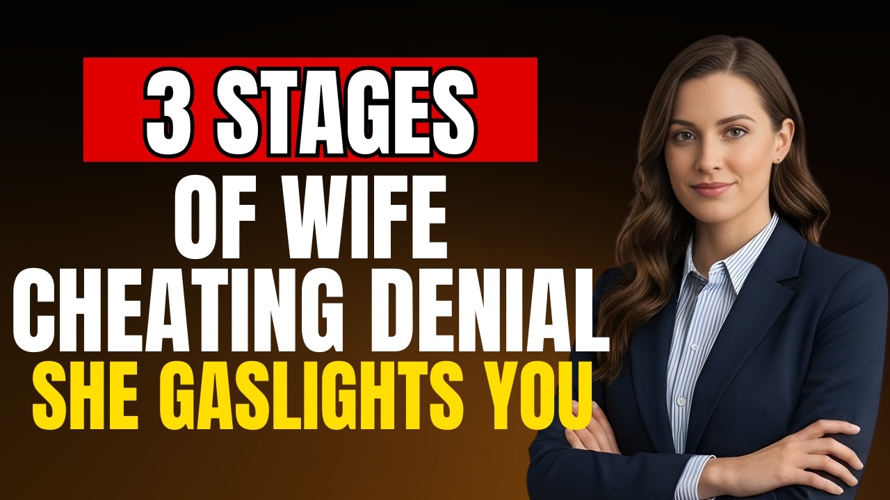 3 Stages of Wife Cheating Denial | How She Gaslights You