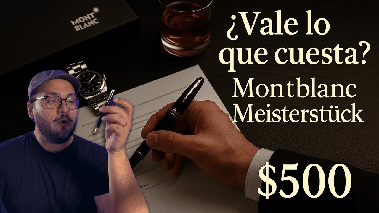 Montblanc Meisterstück | ¿Realmente vale $500 un bolígrafo? 🖋️