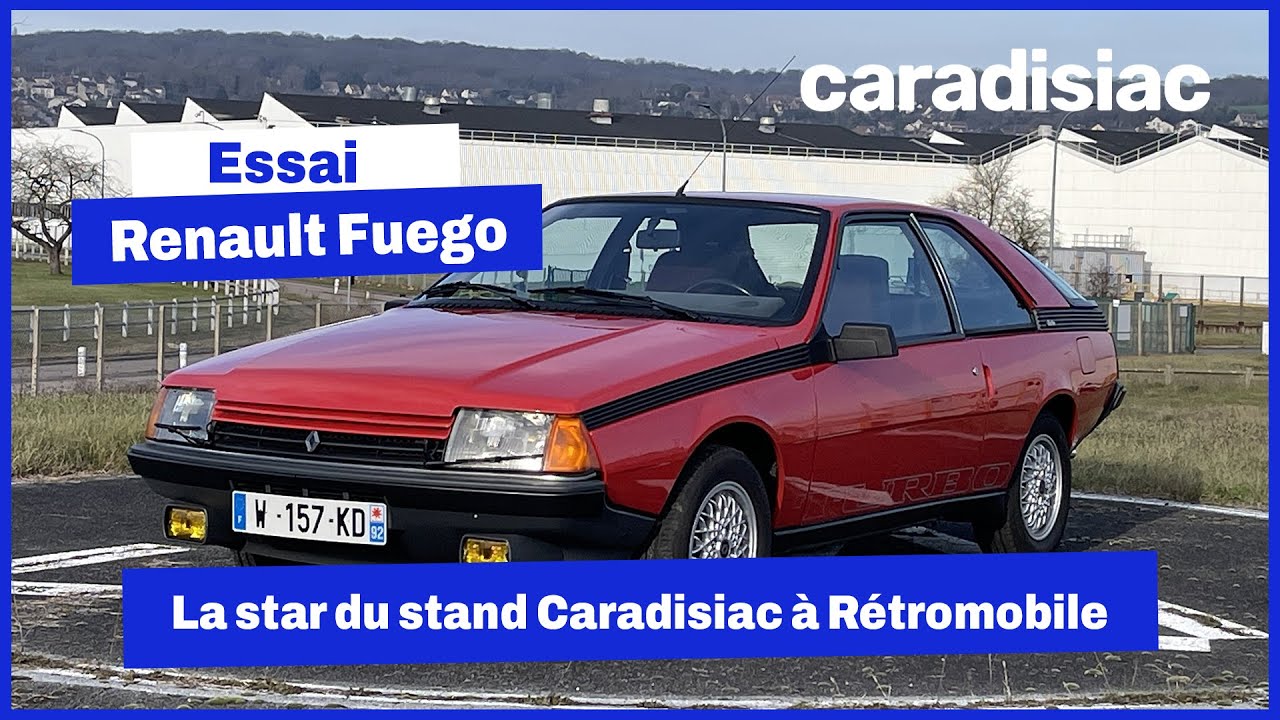 Découverte de la Renault Fuego Turbo, star du stand Caradisiac à Rétromobile 2026