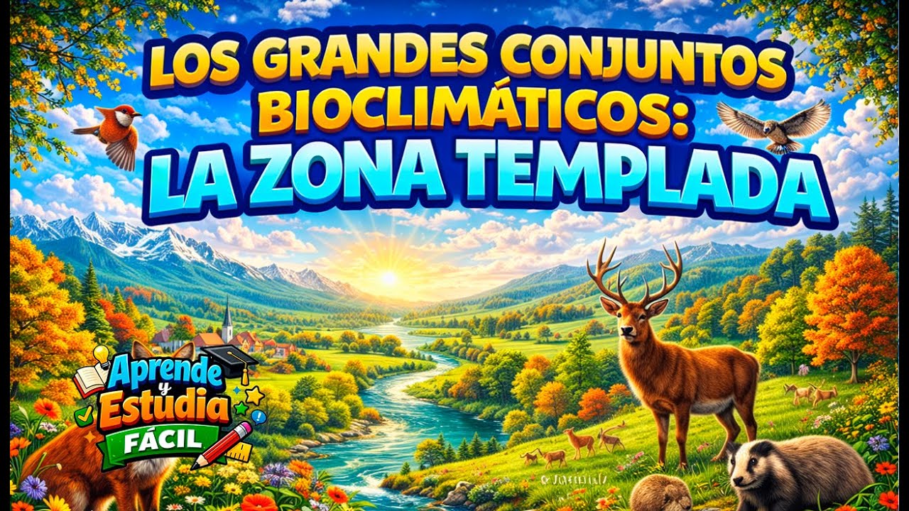 Los grandes conjuntos bioclimáticos: La zona templada