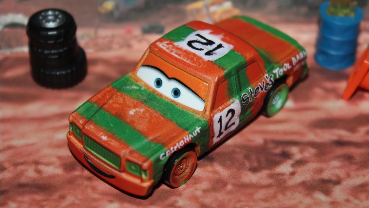 Mattel Disney Cars High Impact - Thunder Hollow Demolition Derby Racer (Thailand Variant) 2025