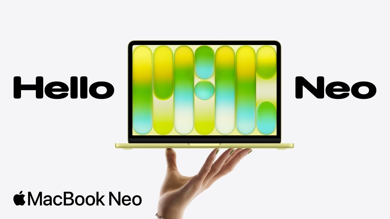 Hello, MacBook&nbsp;Neo