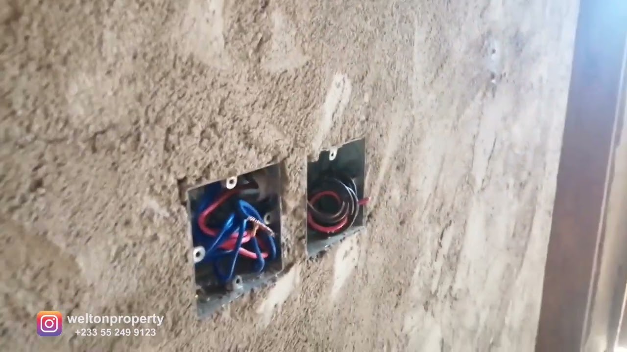 110v & 220v Professional Electrical Wiring When Building in Ghana