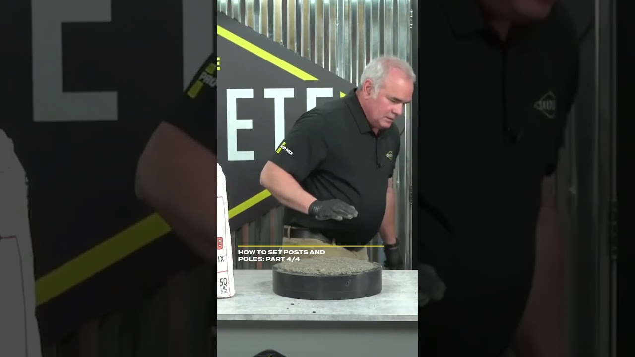 Consolidating concrete | #Sakrete Pro Tips