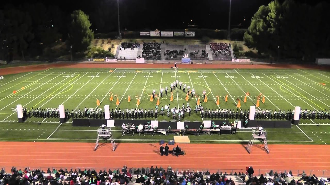 TOHS Marching Band   Hart Rampage   1Nov2014