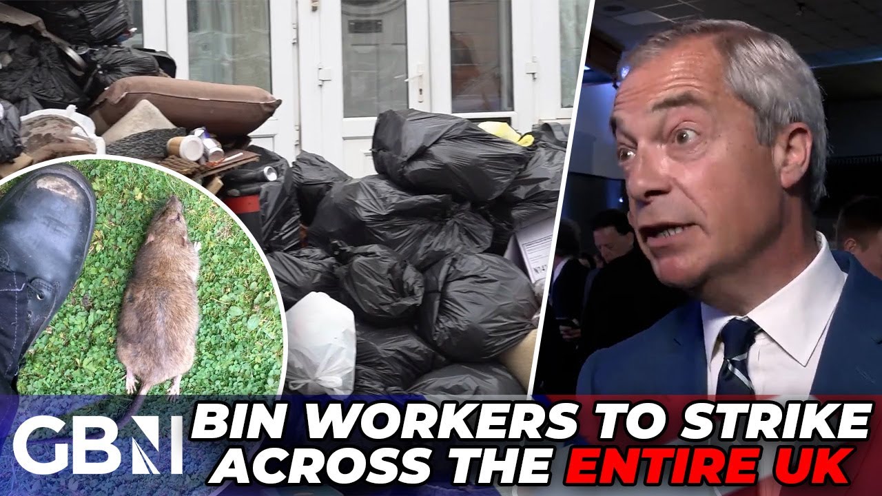 UK-WIDE bin strikes: workers 'poised to strike across ENTIRE country' as unions target 'weak' Labour