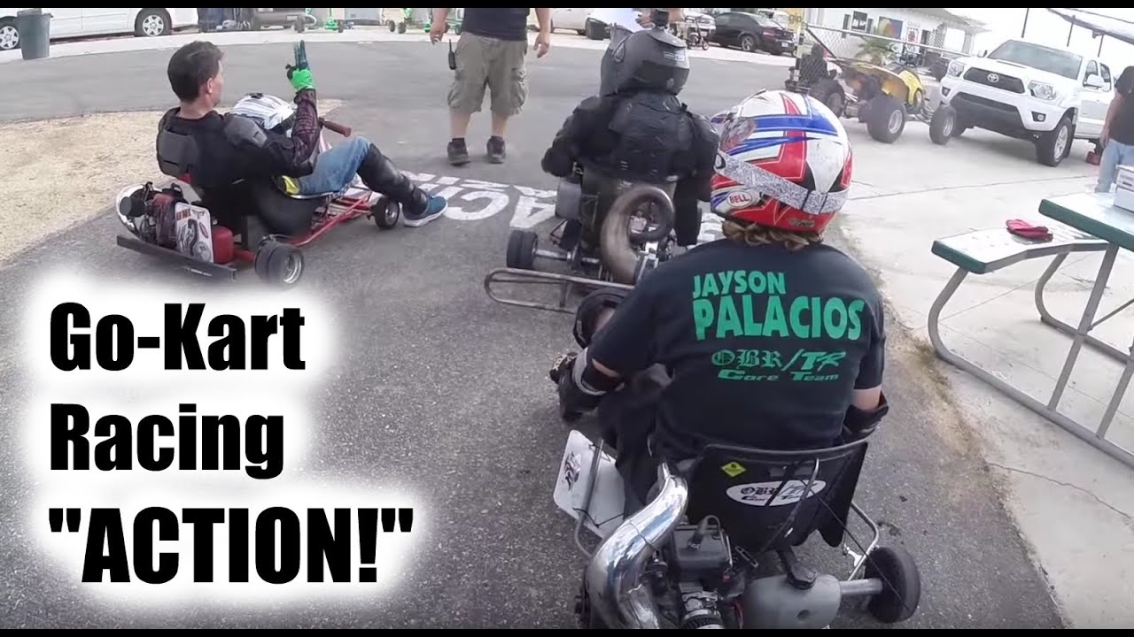 Super Go-Quad "RACE ACTION!" Go-Ped Go Kart!