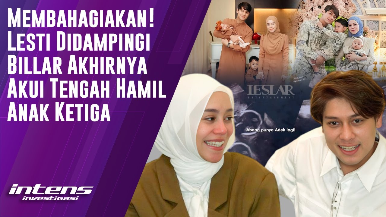 Lesti Didampingi Billar Akui Tengah Hamil Anak Ketiga | Intens Investigasi | Eps 5834