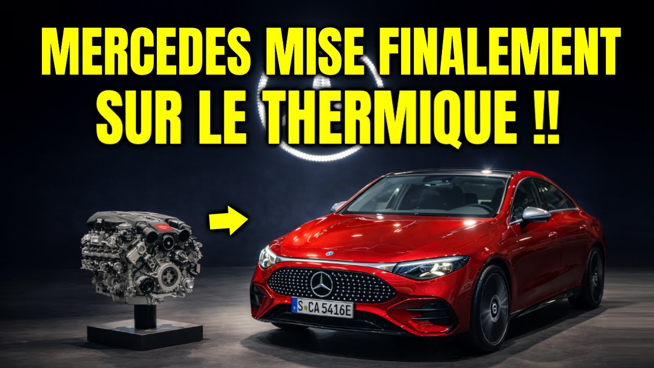 MERCEDES MISE FINALEMENT SUR LE THERMIQUE...