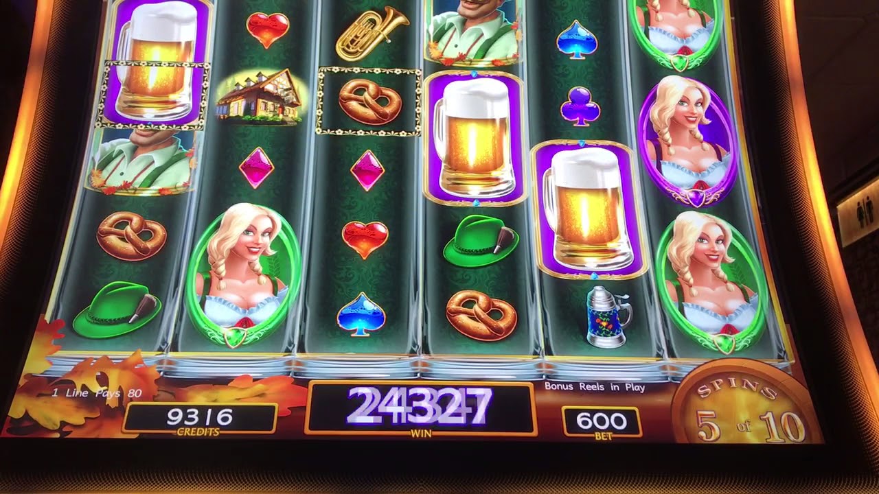 Heidi's bierhaus line hit compilation(3) and bonus @ max bet
