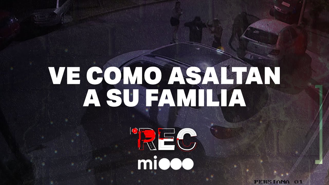 VE COMO ASALTAN A SU FAMILIA - BALAZOS EN UN DESALOJO - #REC
