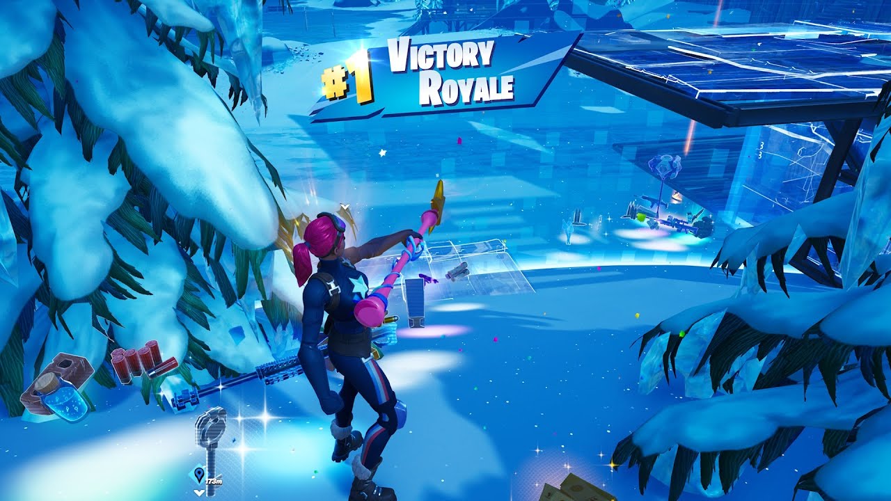 BRITESTAR SKIN+STAR WAND PICKAXE GAMEPLAY IN FORTNITE!! #EpicPartner