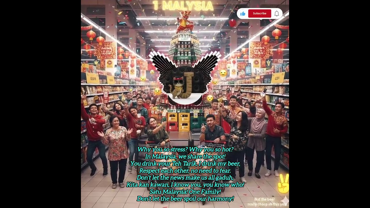 POV: Malaysia Supermarket Every Chinese New Year 🍺 (The 