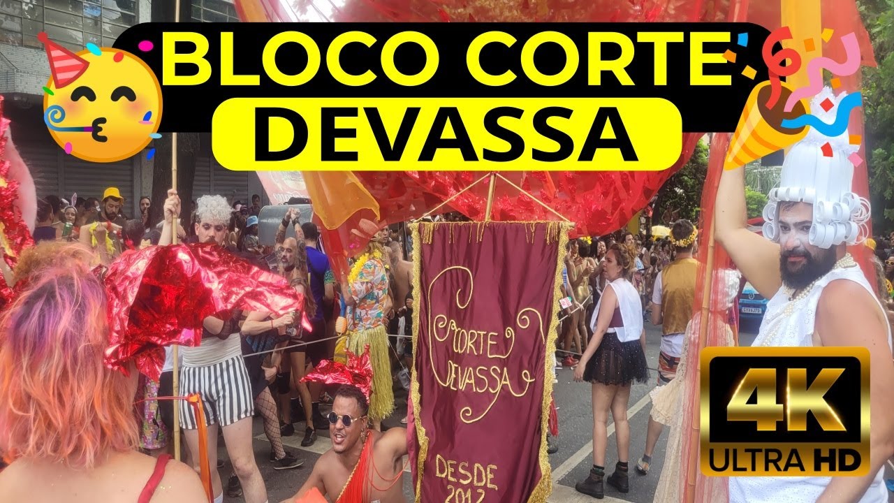 Bloco Corte Devassa - BH Rainha absoluta! No carnaval a realeza &eacute; da orgia
