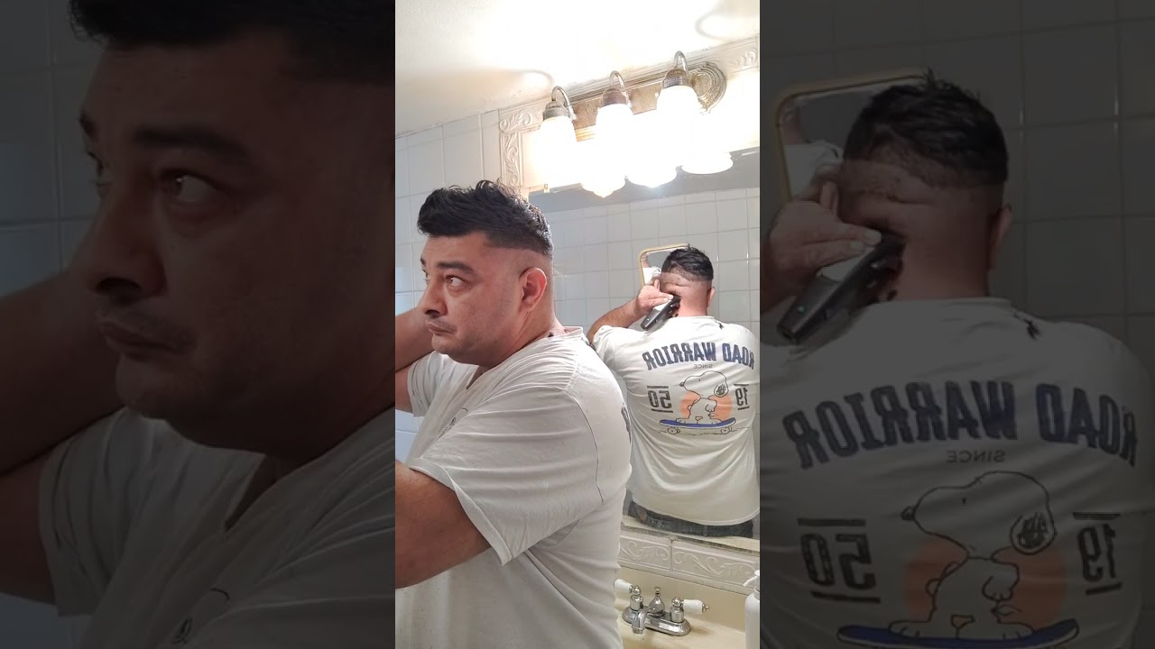 How I cut my hair