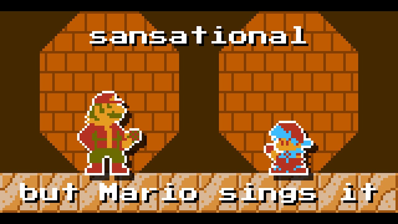 Sansational but Mario sings it