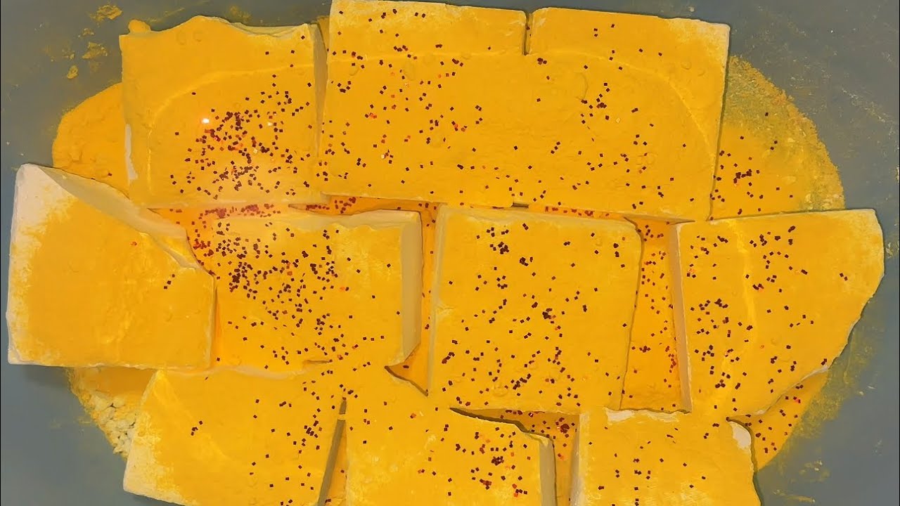 Happy Chinese New year！The Clash of Yellow Starch and Irregular Chalk.