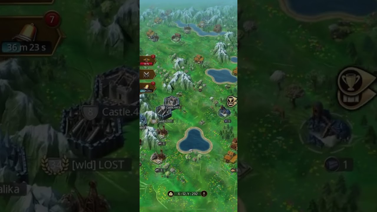 March of empires rvr realm 528 against noobs