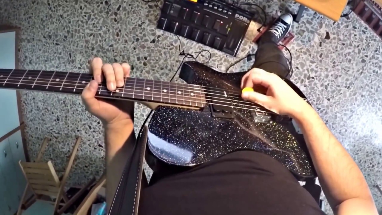 [GUITAR ONLY] Fury - Muse Guitar Cover by Luca Nisi (Guitar replica)