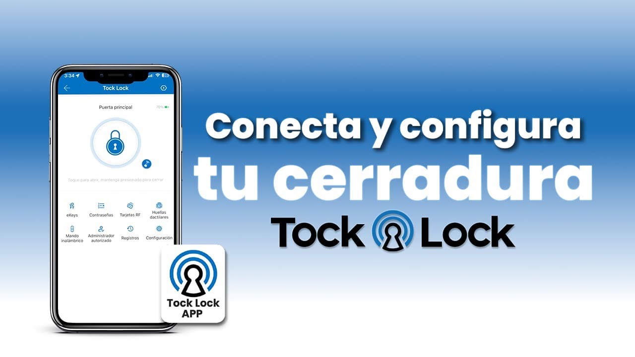 Conecta y Configura tu Cerradura Inteligente Tock Lock 📲