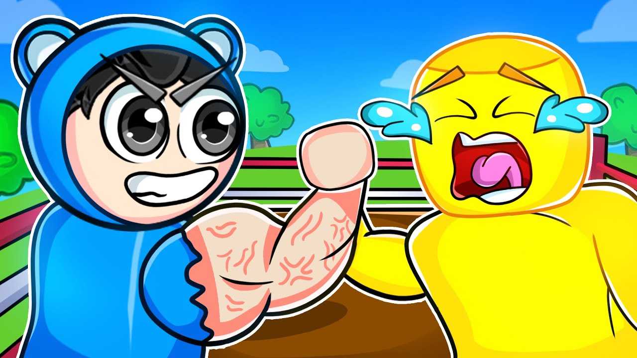 Becoming The STRONGEST ARM WRESTLER in Roblox...