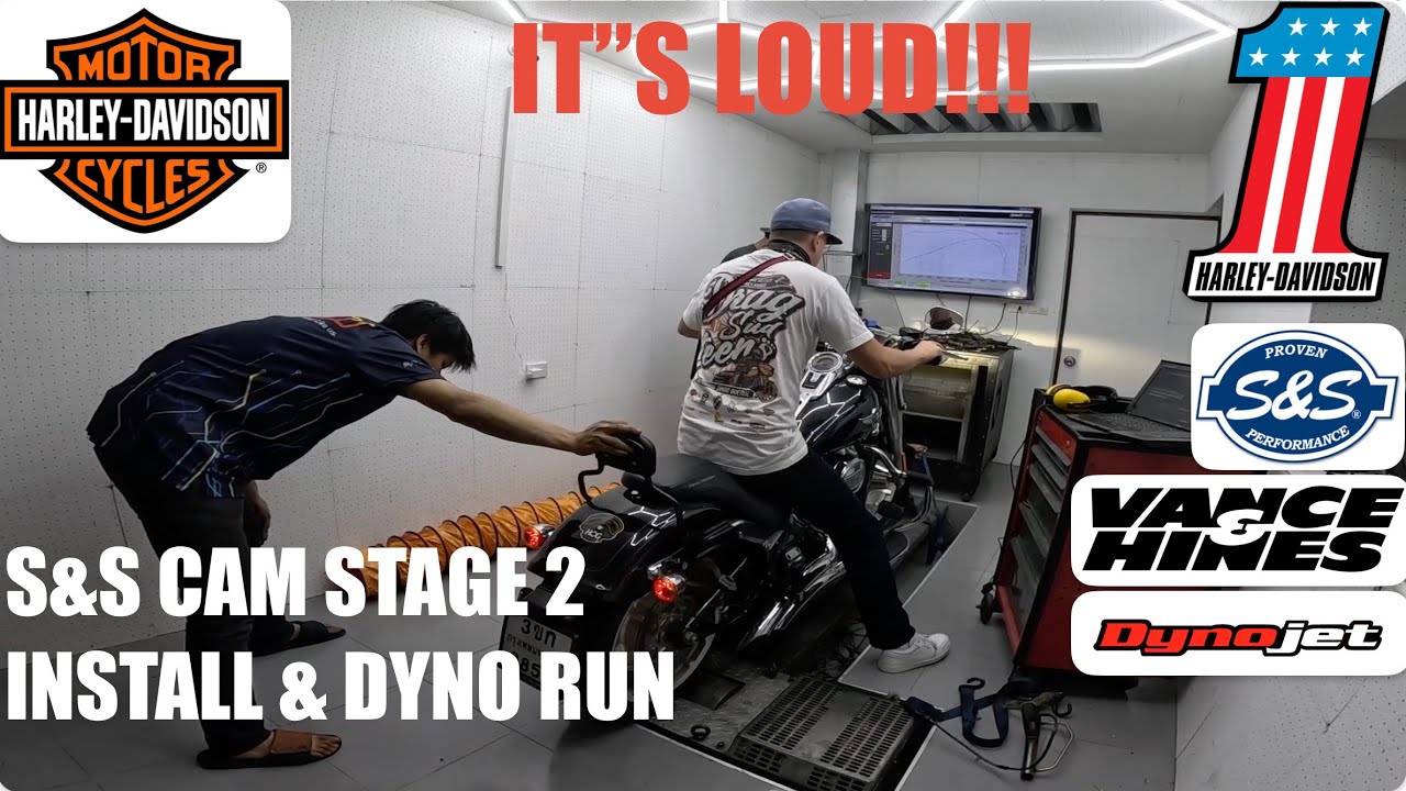 Harley Davidson S&S Cam kit installation and Dyno Run