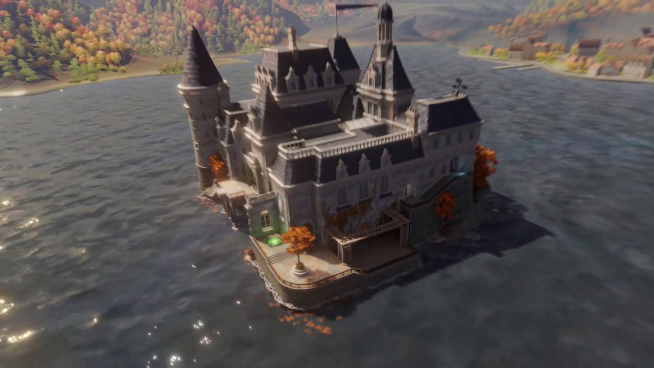 Drone Race / roller coaster zoomy camera test on Château Guillard.