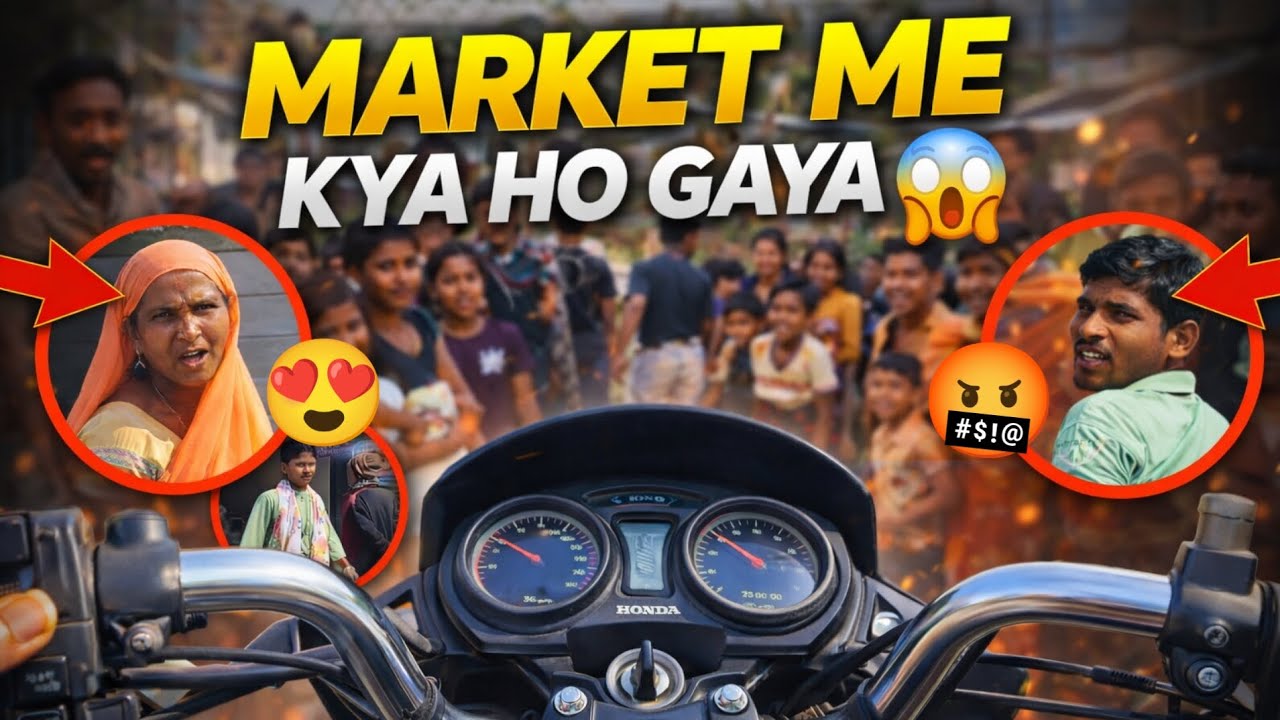 Market Me Kya Ho Gaya 😳 Public Angry Reaction 😱 | Honda Entry In Market 🤯