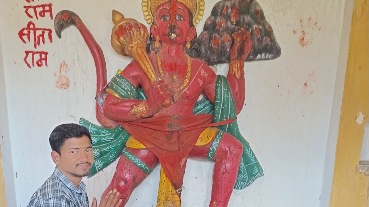 Bajarang Bali ke udhiyavan charane ke time🙏😀❤️