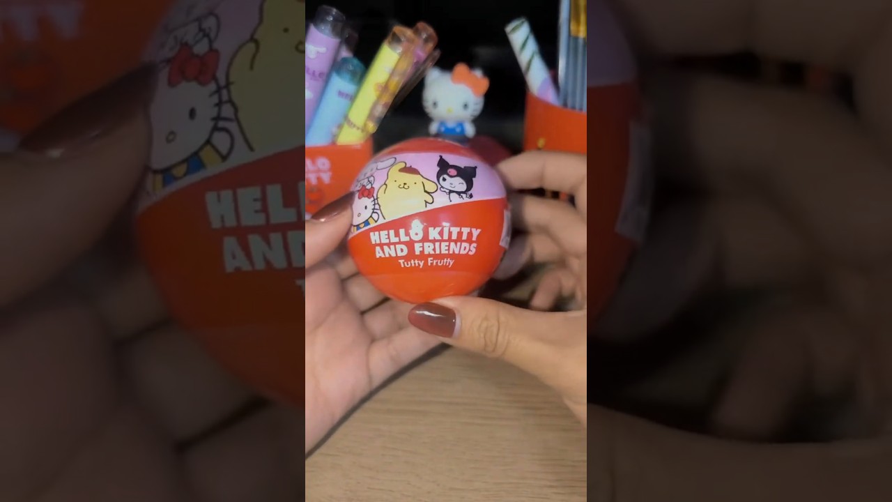 opening Hello Kitty and Friends Tutty Frutty collection 