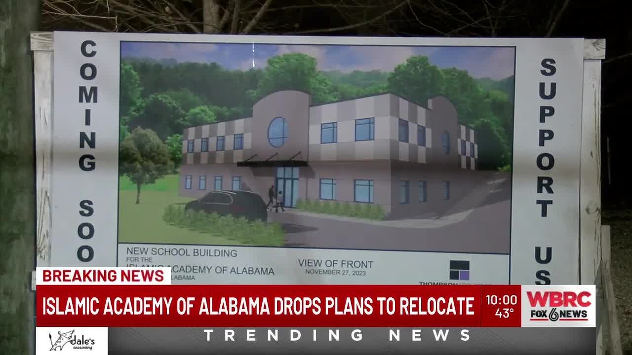 Islamic Academy of Alabama drops plans to relocate