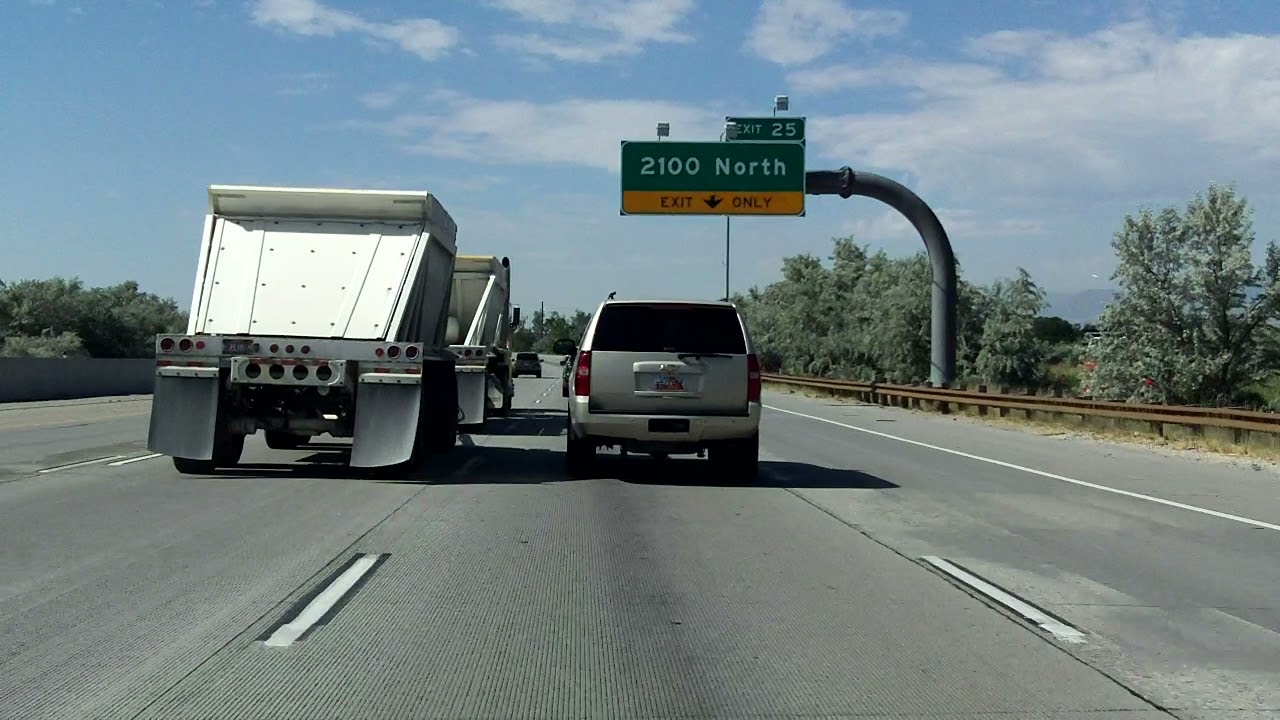 Salt Lake Belt Route (Interstate 215 Exits 28 to 20) southbound/outer loop