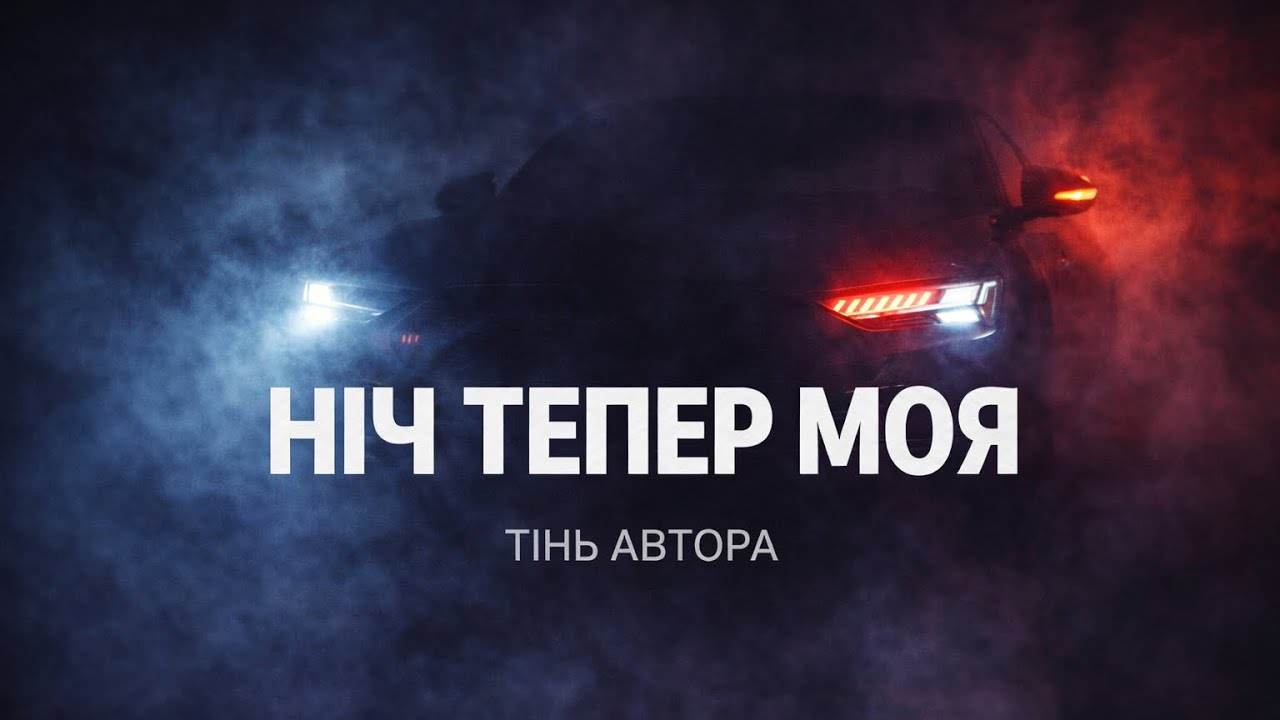 Тінь Автора — НІЧ ТЕПЕР МОЯ (Official Visualizer)