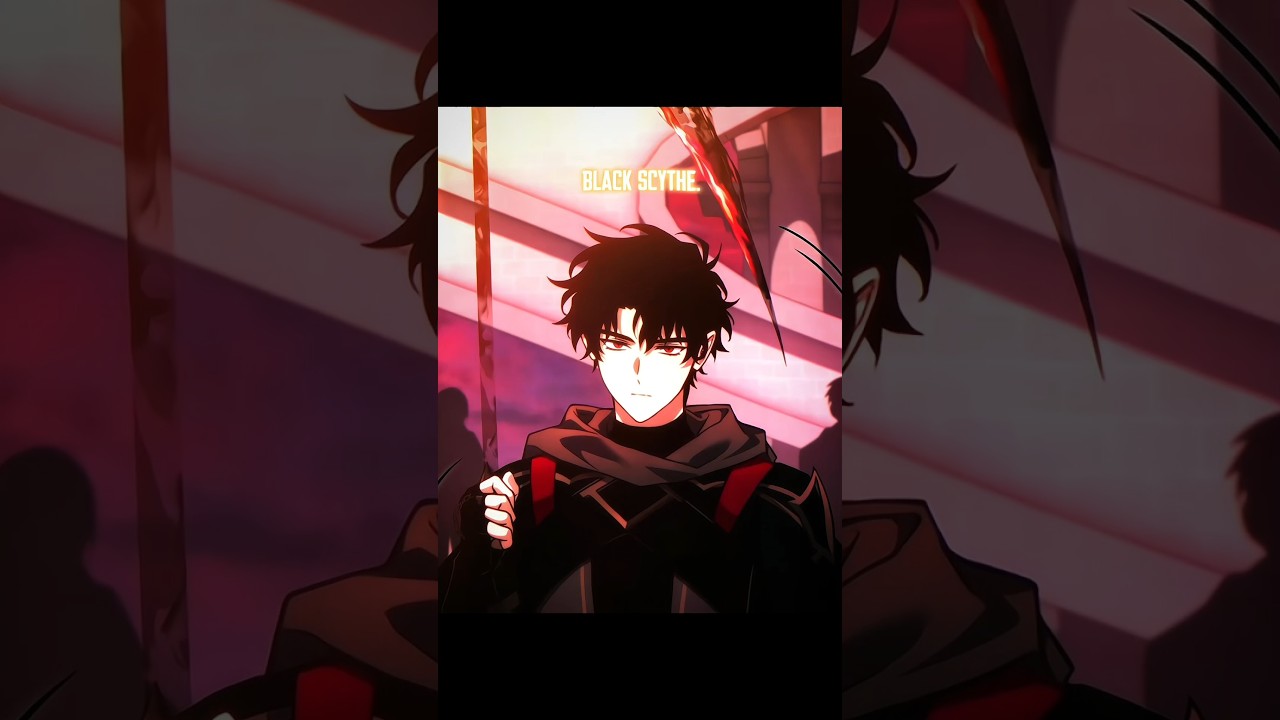 his reaction when he saw the nickname black scythe 💀 