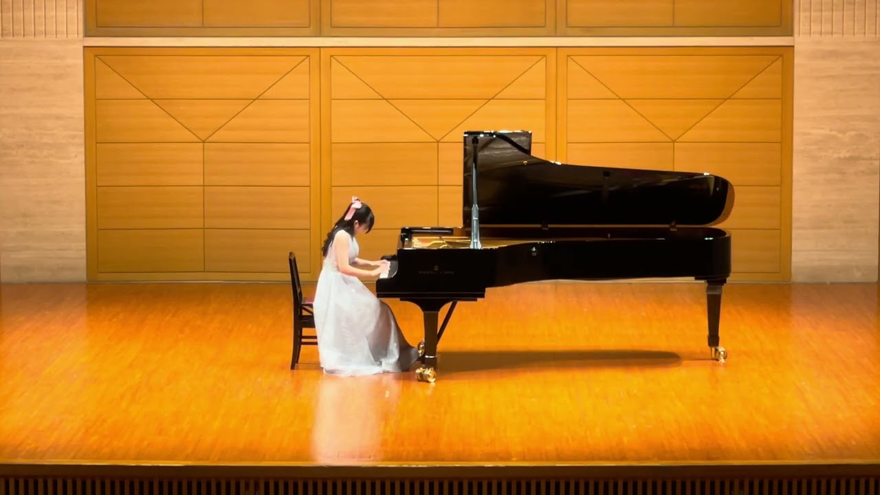 渡邉愛菜〈SAKURA JAPAN MUSIC COMPETITION2025 ピアノ部門 高校生の部 第１位〉