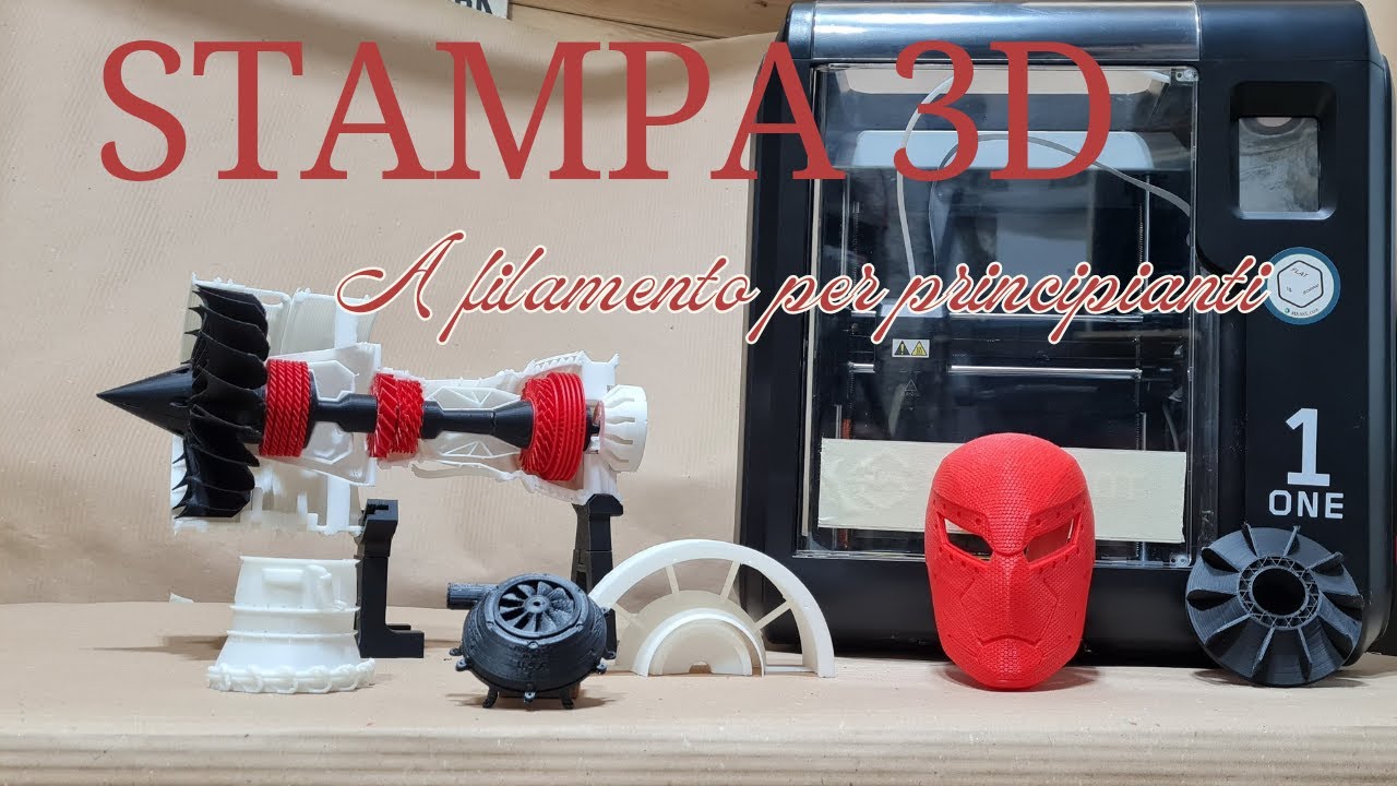 Stampa 3d a filamento per principianti.