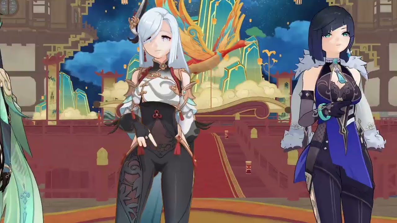 Oppa Do You Trust Liyue Ladies Genshin Impact MMD 