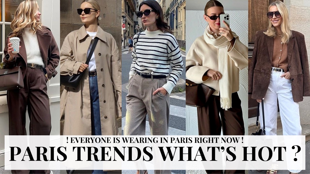 Лучшие весенние модные тренды 2026 года, которые сейчас носят все в Париже!