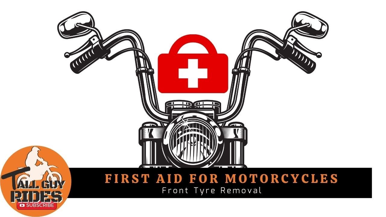 How to remove front wheel of KTM 390 Adventure || First Aid for Bikes || Tutorial II TallGuyRides