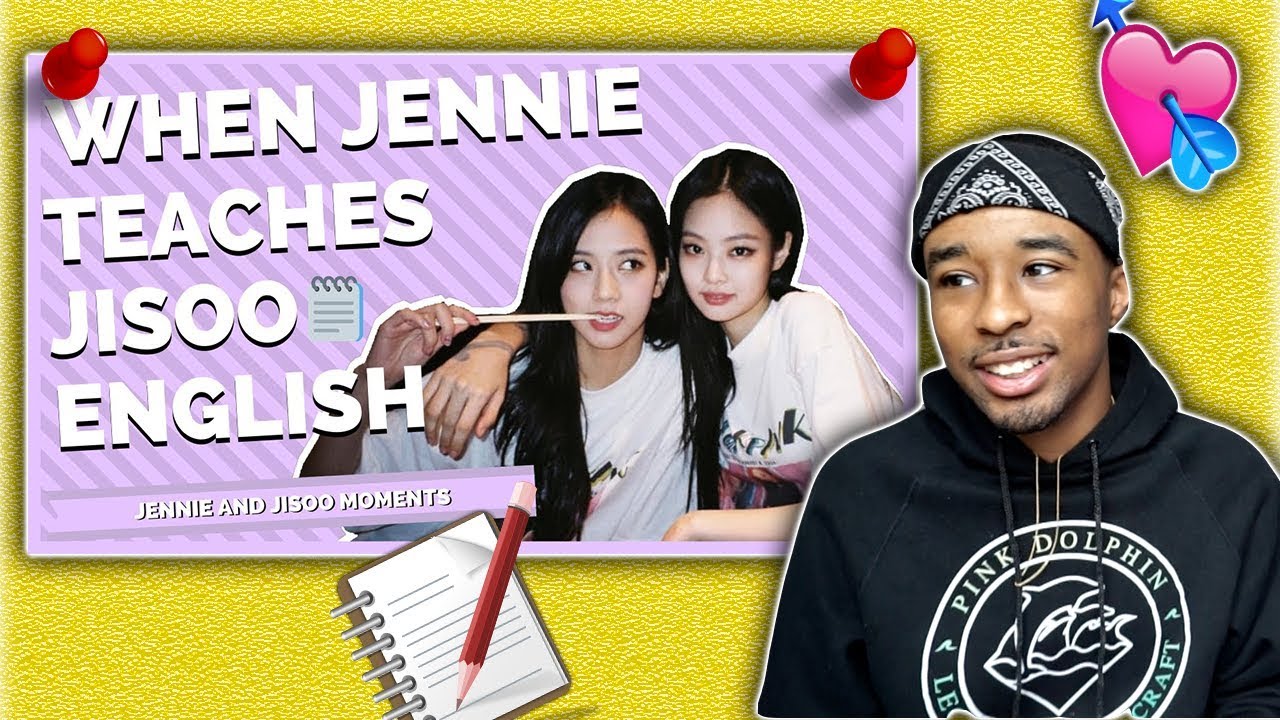 When Jennie Teaches Jisoo English - BLACKPINK ENGSUB REACTION THIS IS CUTE