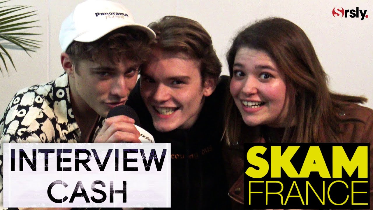 💰 SKAM France : Interview CA$H de Maxence Danet-Fauvel, Robin Mign&eacute; & Coline Preher