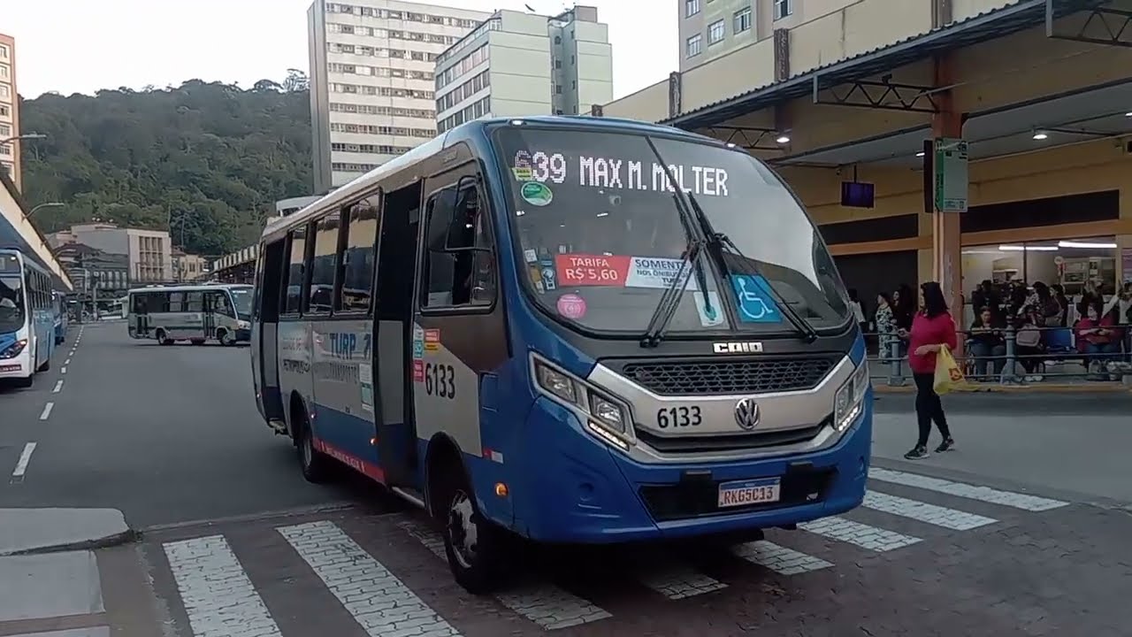 Movimentação De Ônibus#1 Na antiga Rodoviária(Terminal Centro)Petrópolis RJ