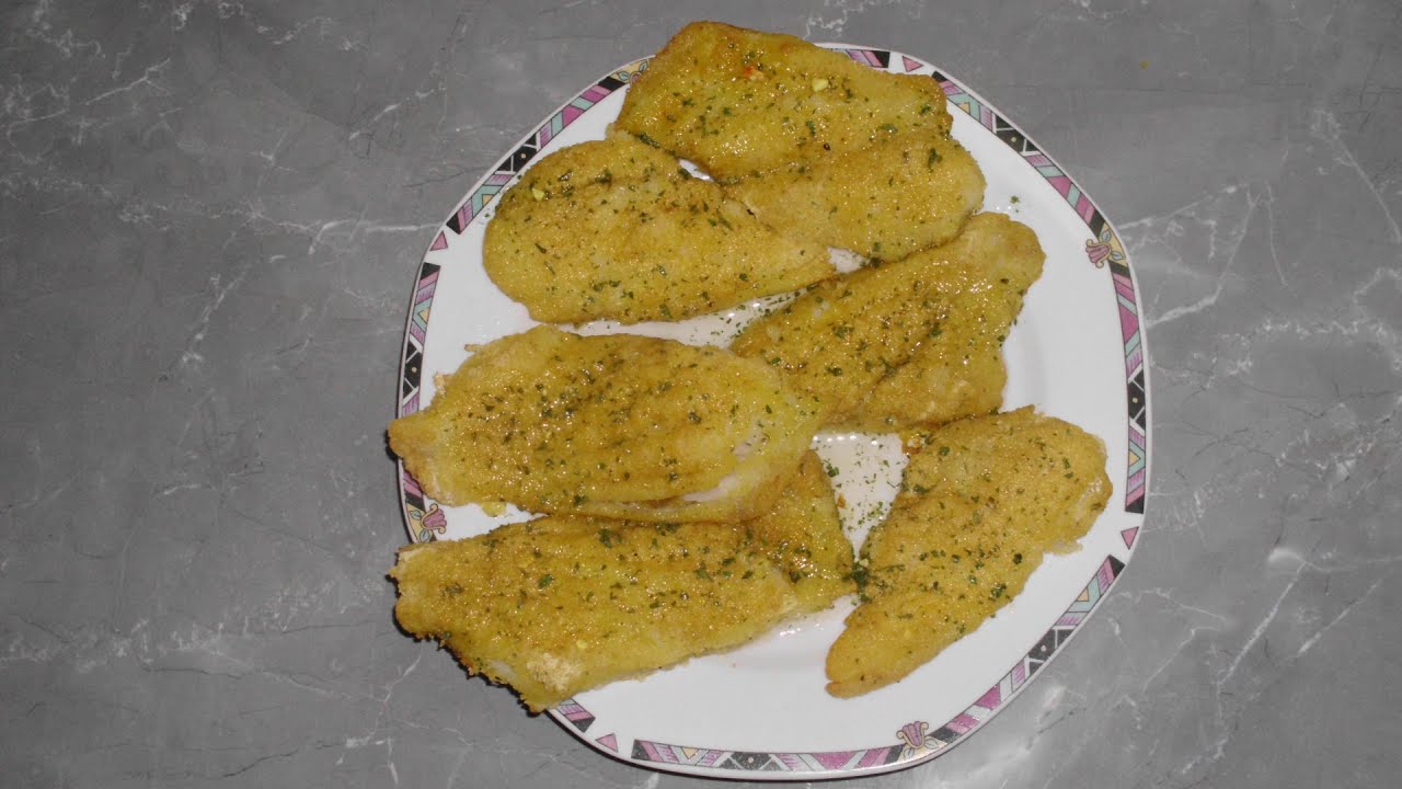 BRZA POSNA POHOVANA RIBA BEZ ULJA [RECEPT] - FAST GLUTEN-FREE, OIL-FREE BREADED FISH FILET [RECIPE]
