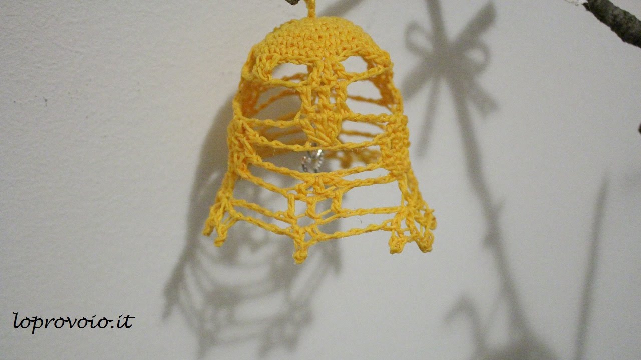 Nuova campanella all'uncinetto
