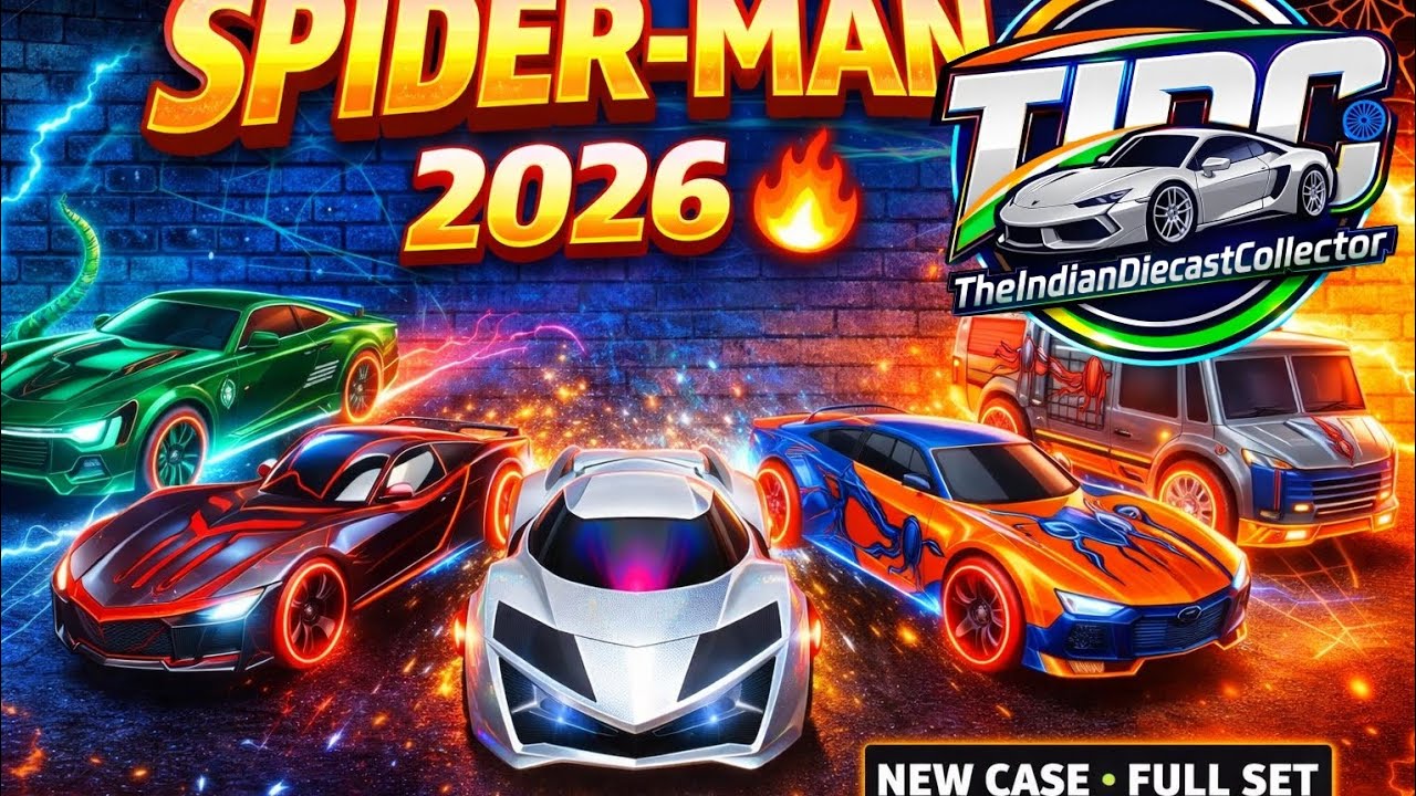 Hot Wheels 2026 Spider-Man Silver Series COMPLETE SET🕷️🚗 | Marvel Diecast Unboxing | Unboxing Video