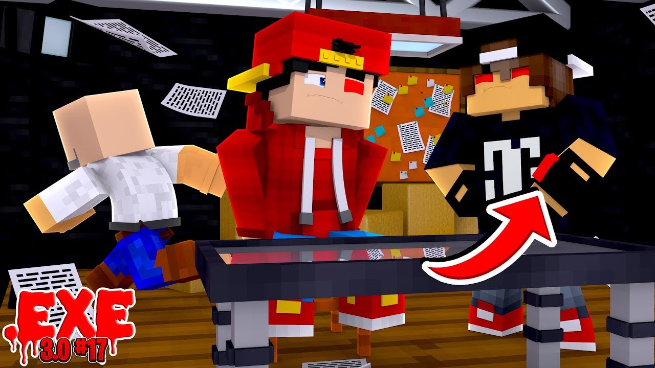 Minecraft .EXE 3.0 #17 - JACK FINDS OUT ABOUT THE FAKE EXE RED EYES!!